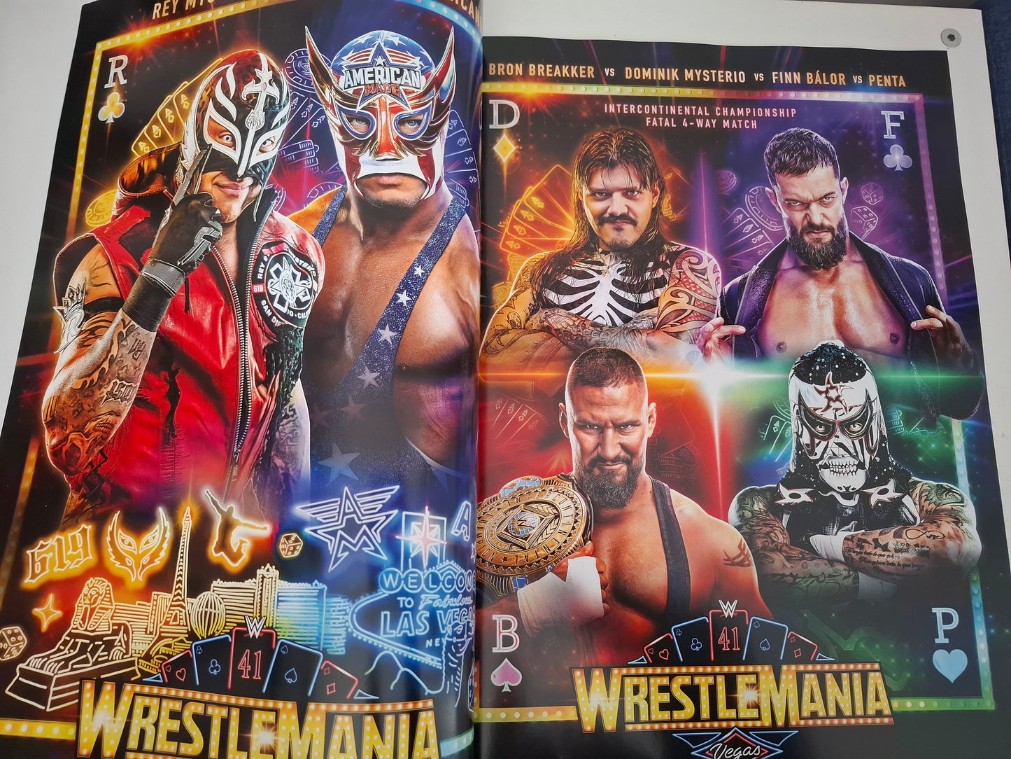 WWF / WWE Wrestling - Wrestlemania 41 - Official Event Program (2025)