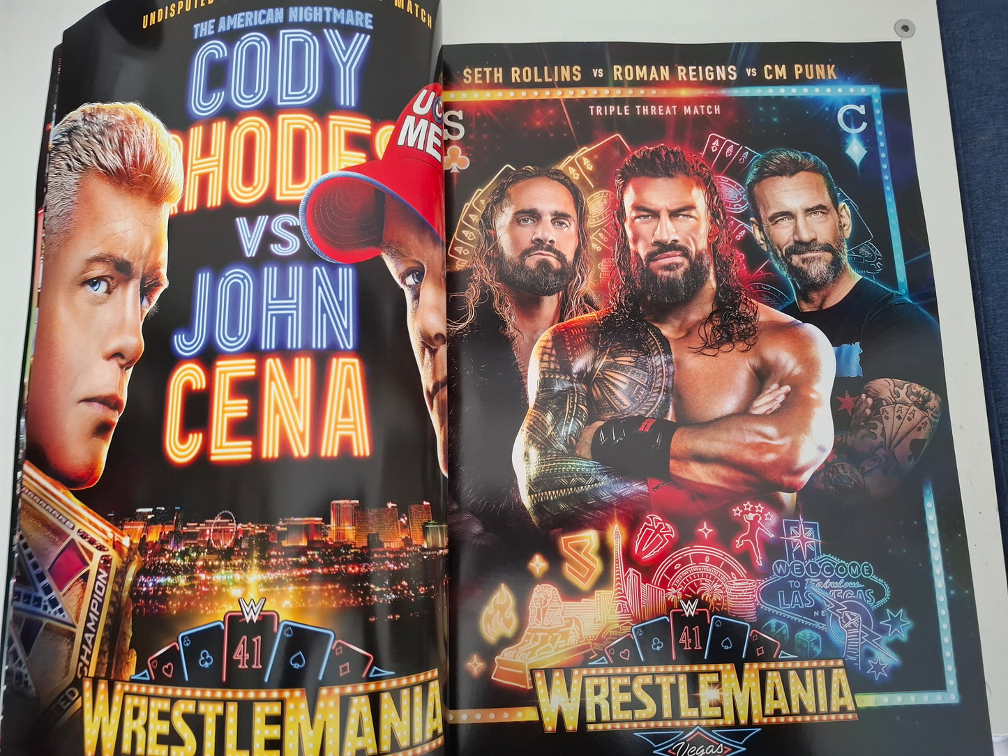 WWF / WWE Wrestling - Wrestlemania 41 - Official Event Program (2025)