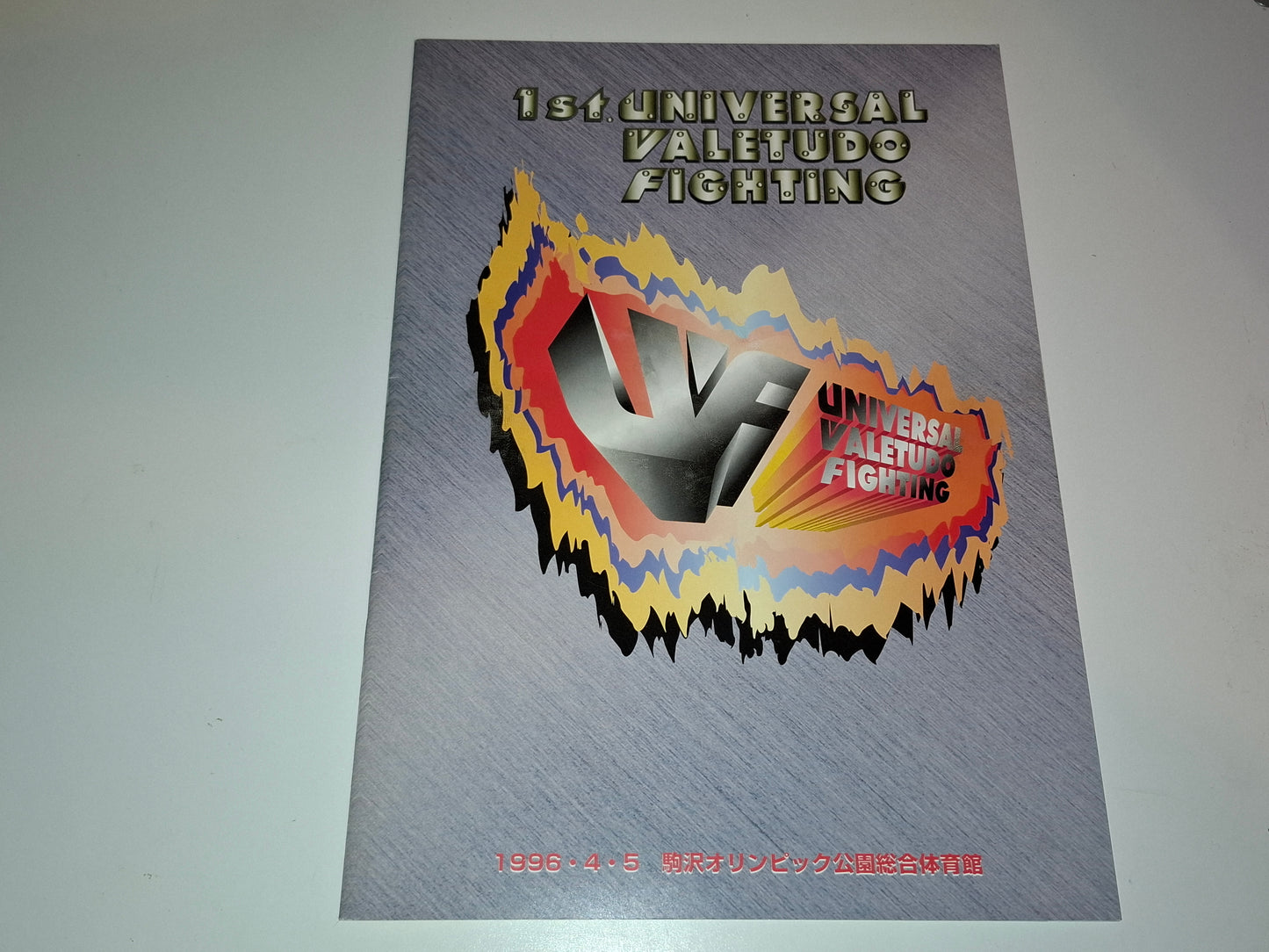 UVF 1 - Universal Vale Tudo Fighting - Official Event Program (1996)