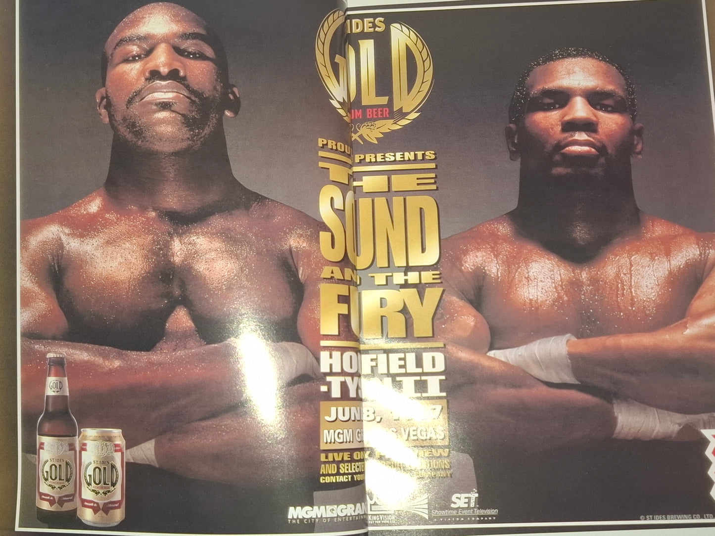 Mike Tyson Vs Evander Holyfield 2 - Official Boxing Event Program (1997)