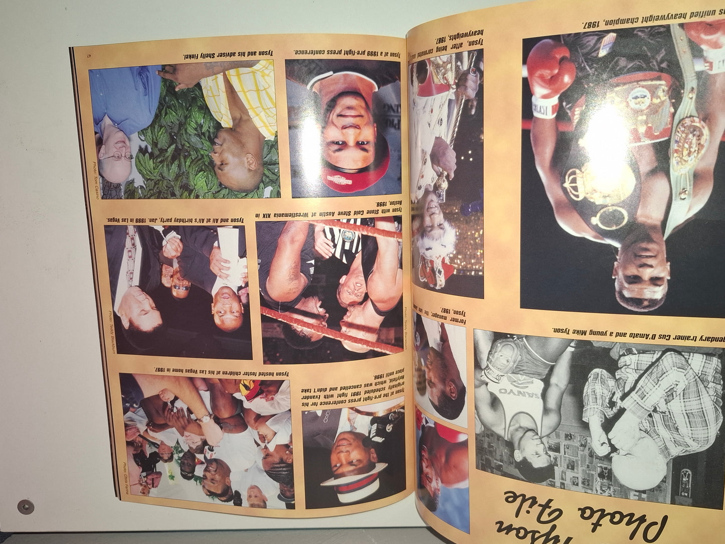 Mike Tyson Vs Lennox Lewis - Official Boxing Event Program (2002)