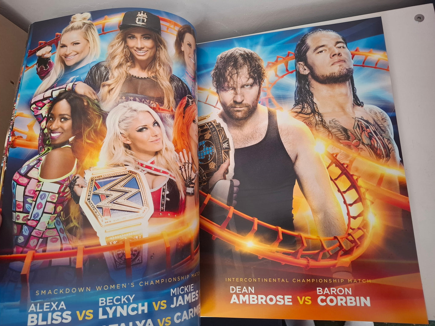 WWF / WWE Wrestling - Wrestlemania 33 - Official Event Program (2017)