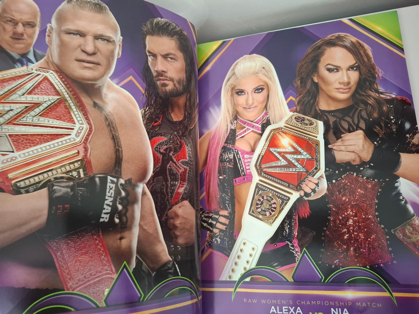 WWF / WWE Wrestling - Wrestlemania 34 - Official Event Program (2018)