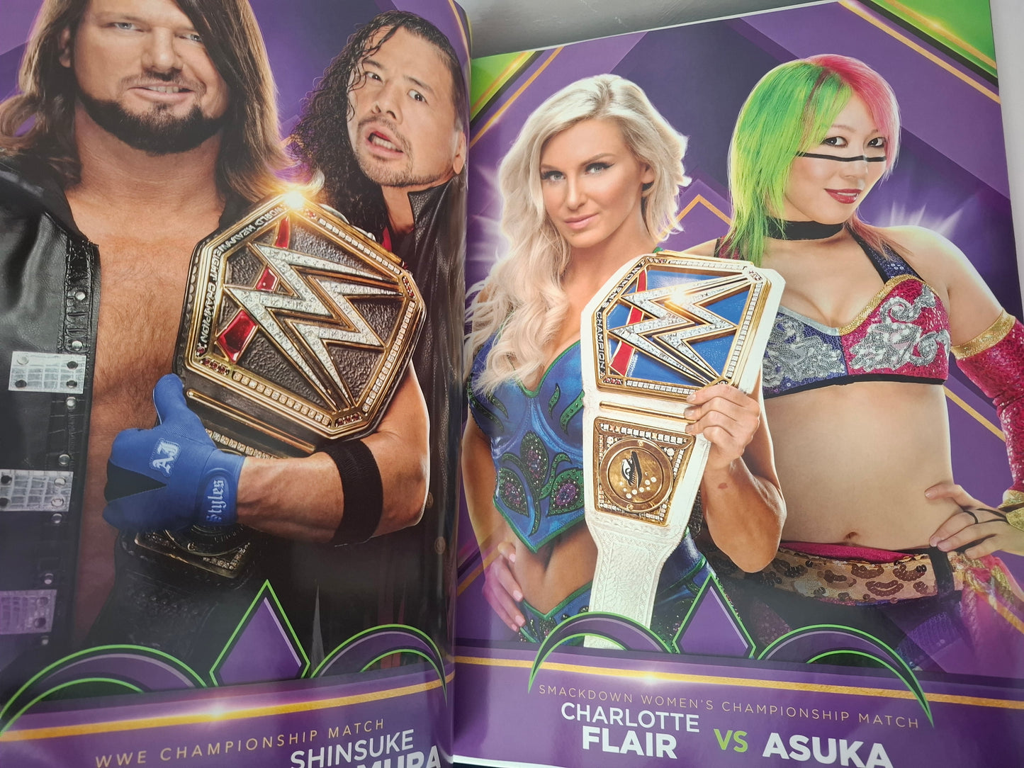 WWF / WWE Wrestling - Wrestlemania 34 - Official Event Program (2018)