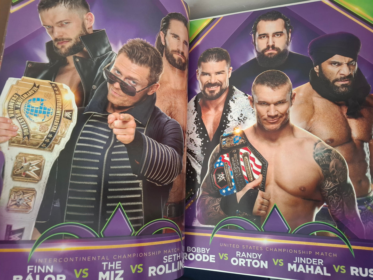 WWF / WWE Wrestling - Wrestlemania 34 - Official Event Program (2018)