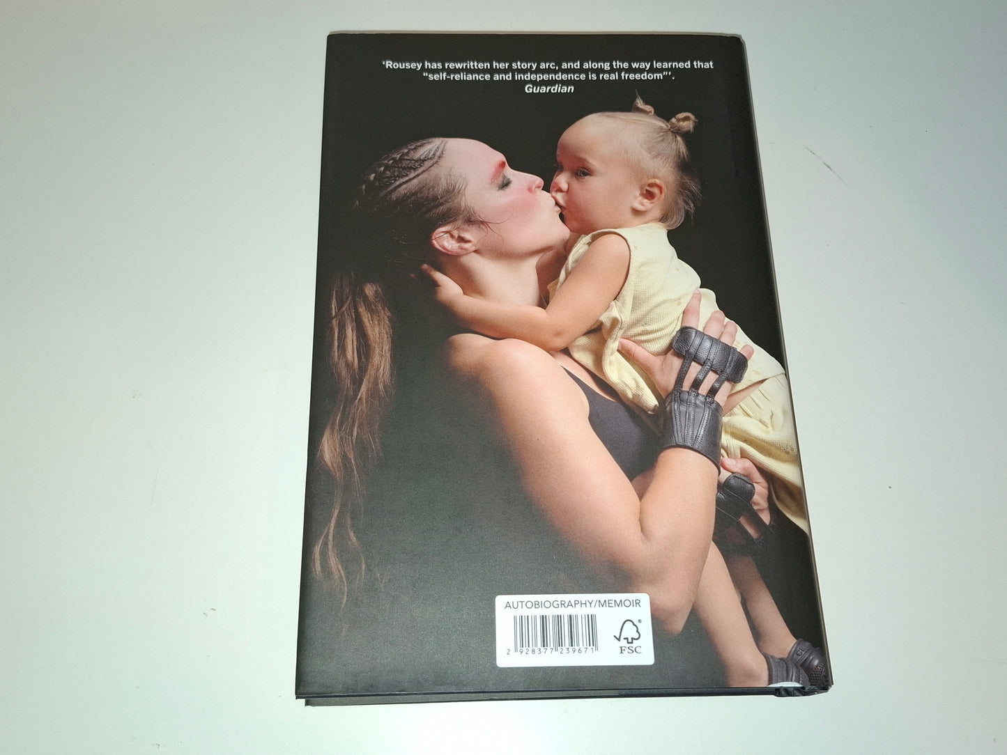 "Rowdy" Ronda Rousey -Our Fight - Hardcover Book - 1st Edition [AUTOGRAPHED]