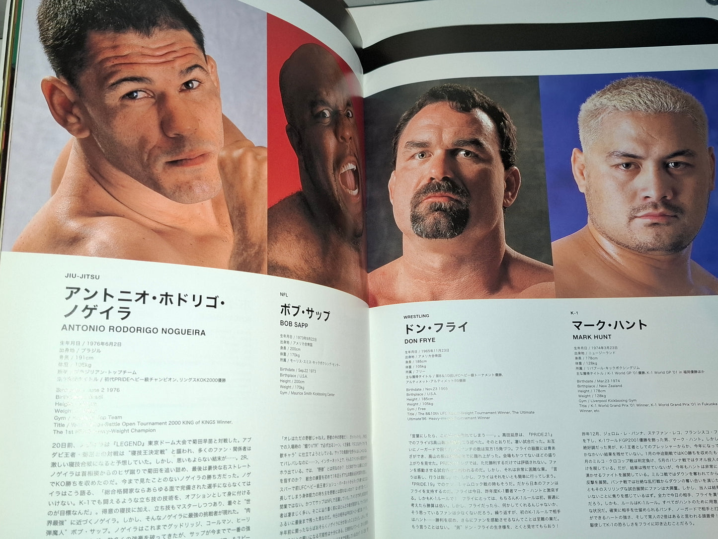 Pride FC Shockwave / Dynamite 2002 - Pride Vs K-1 - Official Event Program