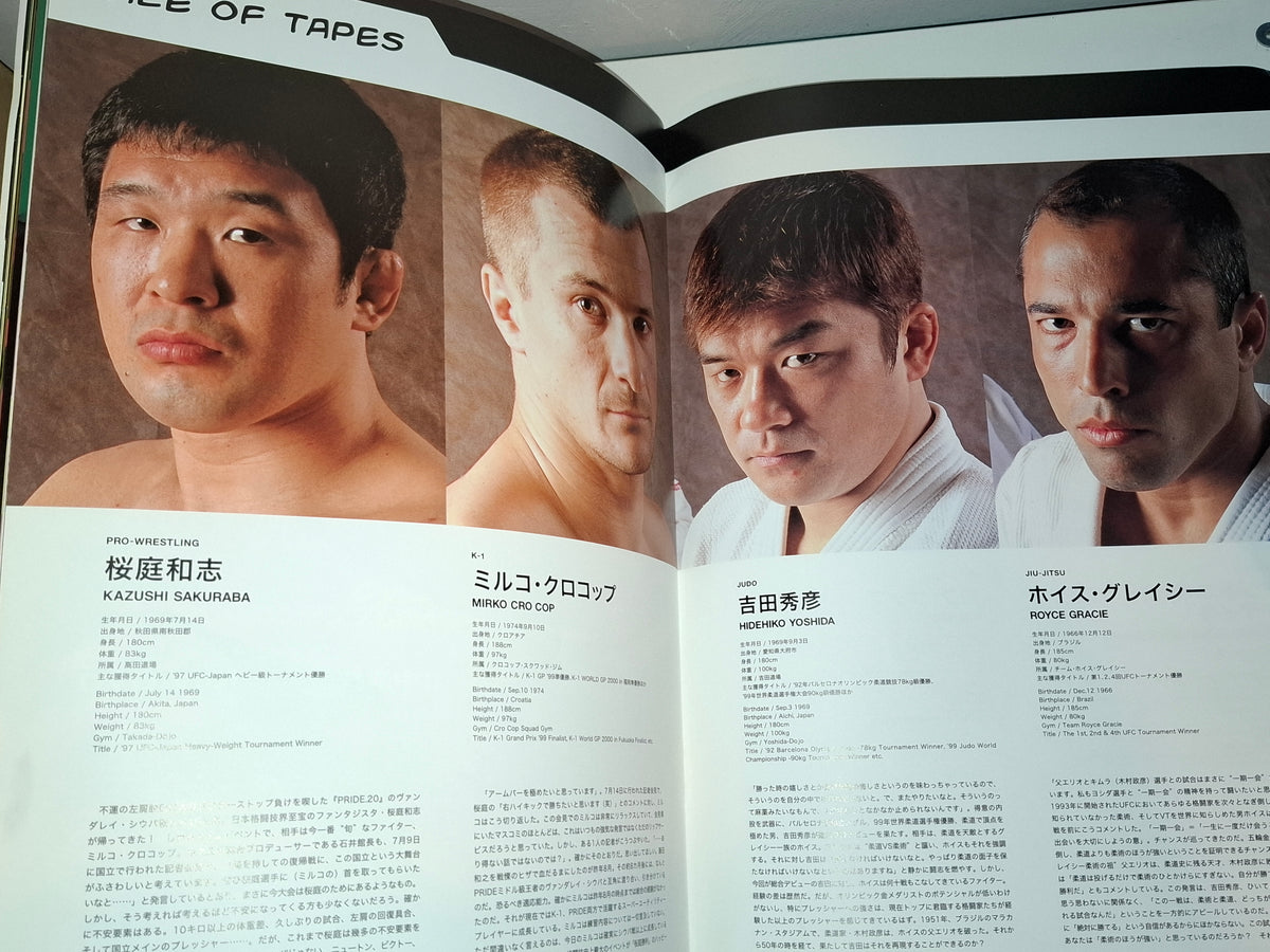 Pride FC Shockwave / Dynamite 2002 - Pride Vs K-1 - Official Event Program