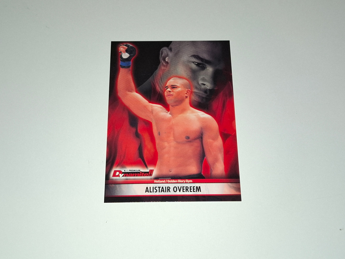 2008 Epoch K-1 Premium Dynamite Trading Card - Alistair Overeem - #01