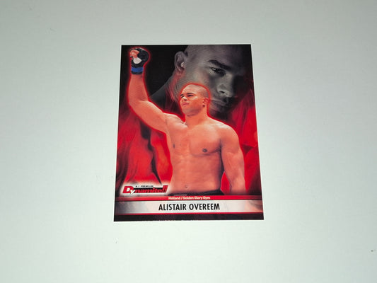 2008 Epoch K-1 Premium Dynamite Trading Card - Alistair Overeem - #01