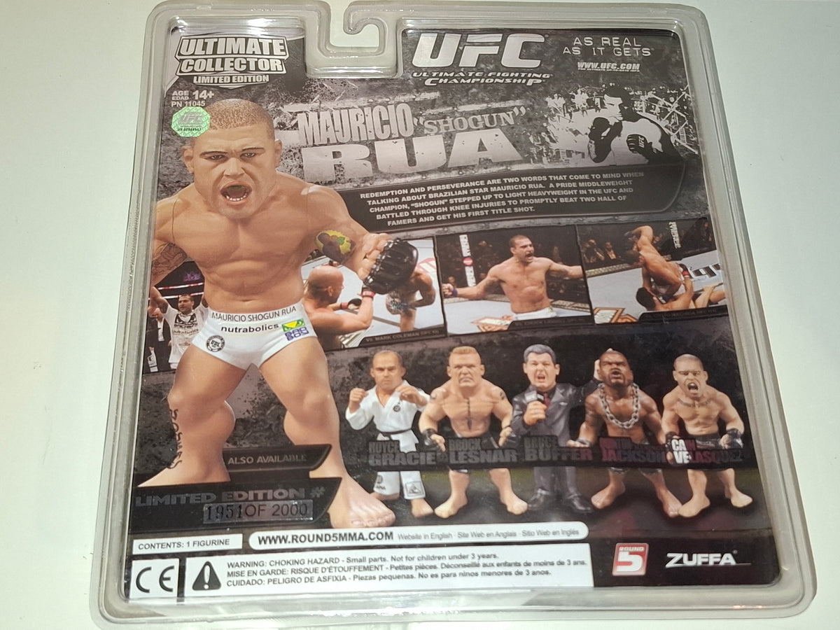 Mauricio "Shogun" Rua - Round 5 UFC Limited Edition /2000 Action Figure - Boxed