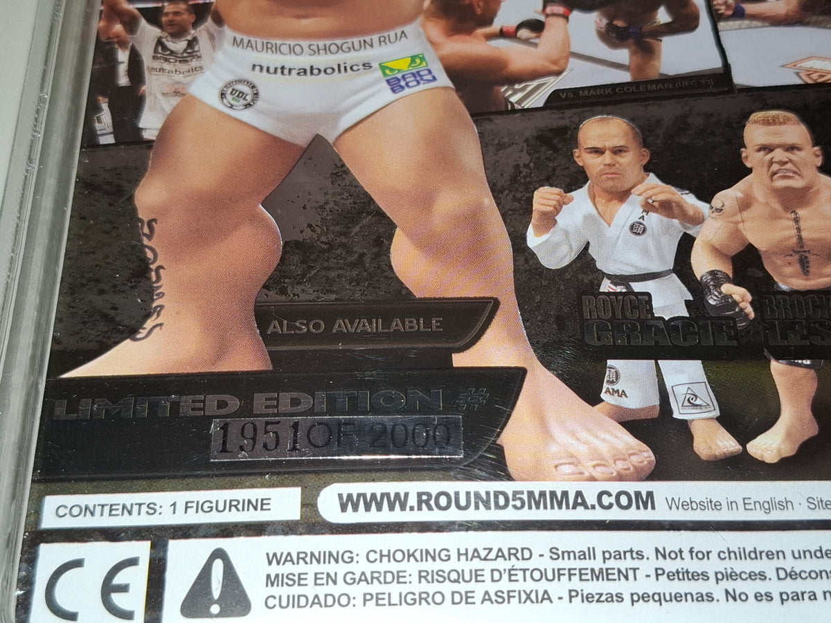Mauricio "Shogun" Rua - Round 5 UFC Limited Edition /2000 Action Figure - Boxed