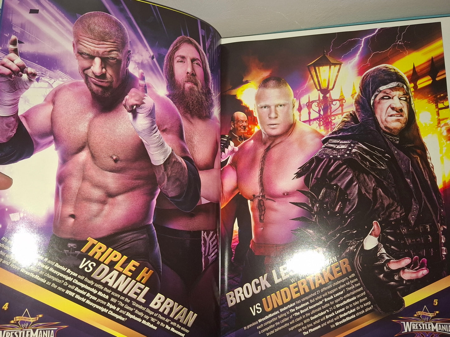 WWF / WWE Wrestling - Wrestlemania 30 - Official Event Program (2014)