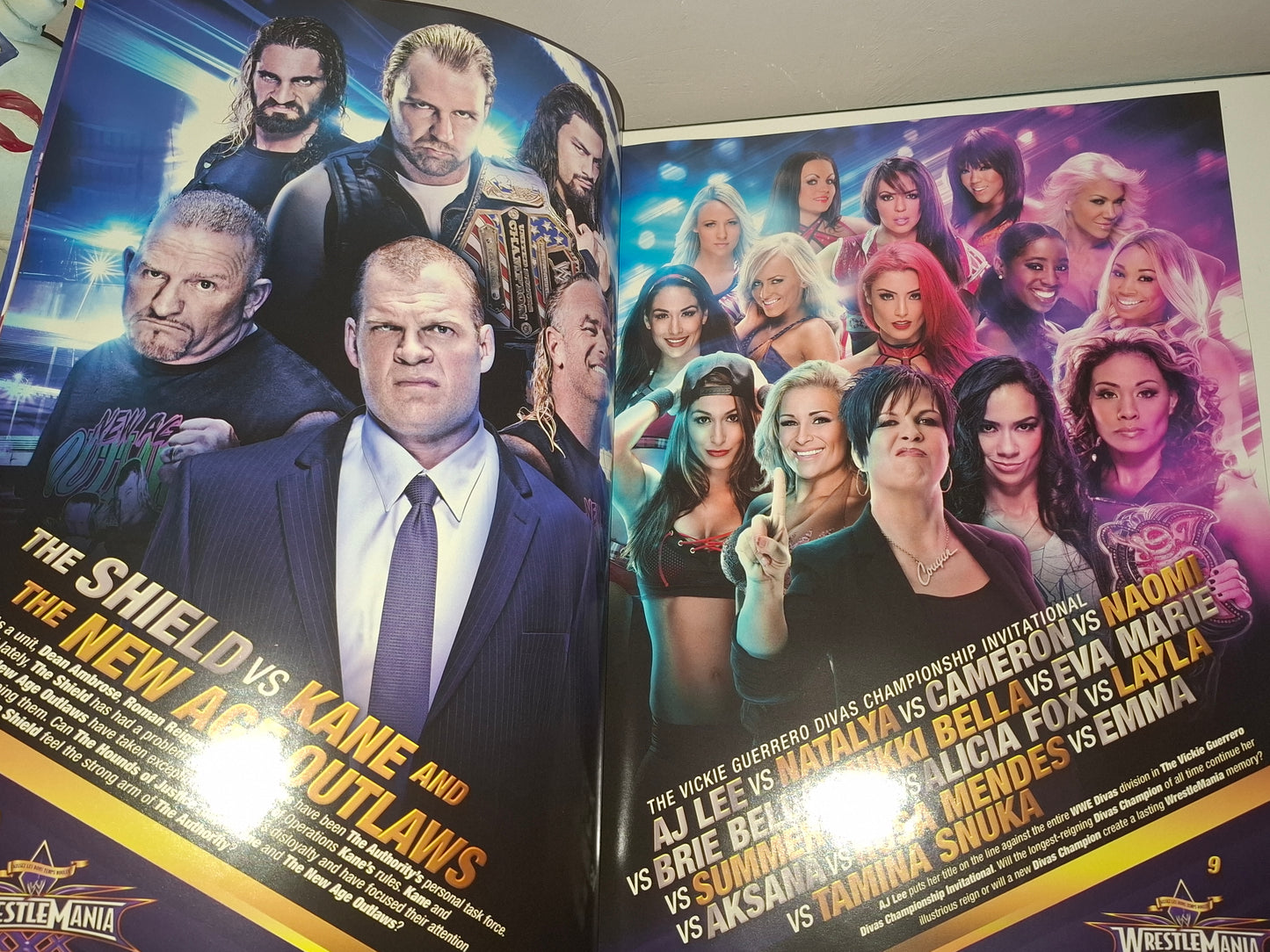 WWF / WWE Wrestling - Wrestlemania 30 - Official Event Program (2014)