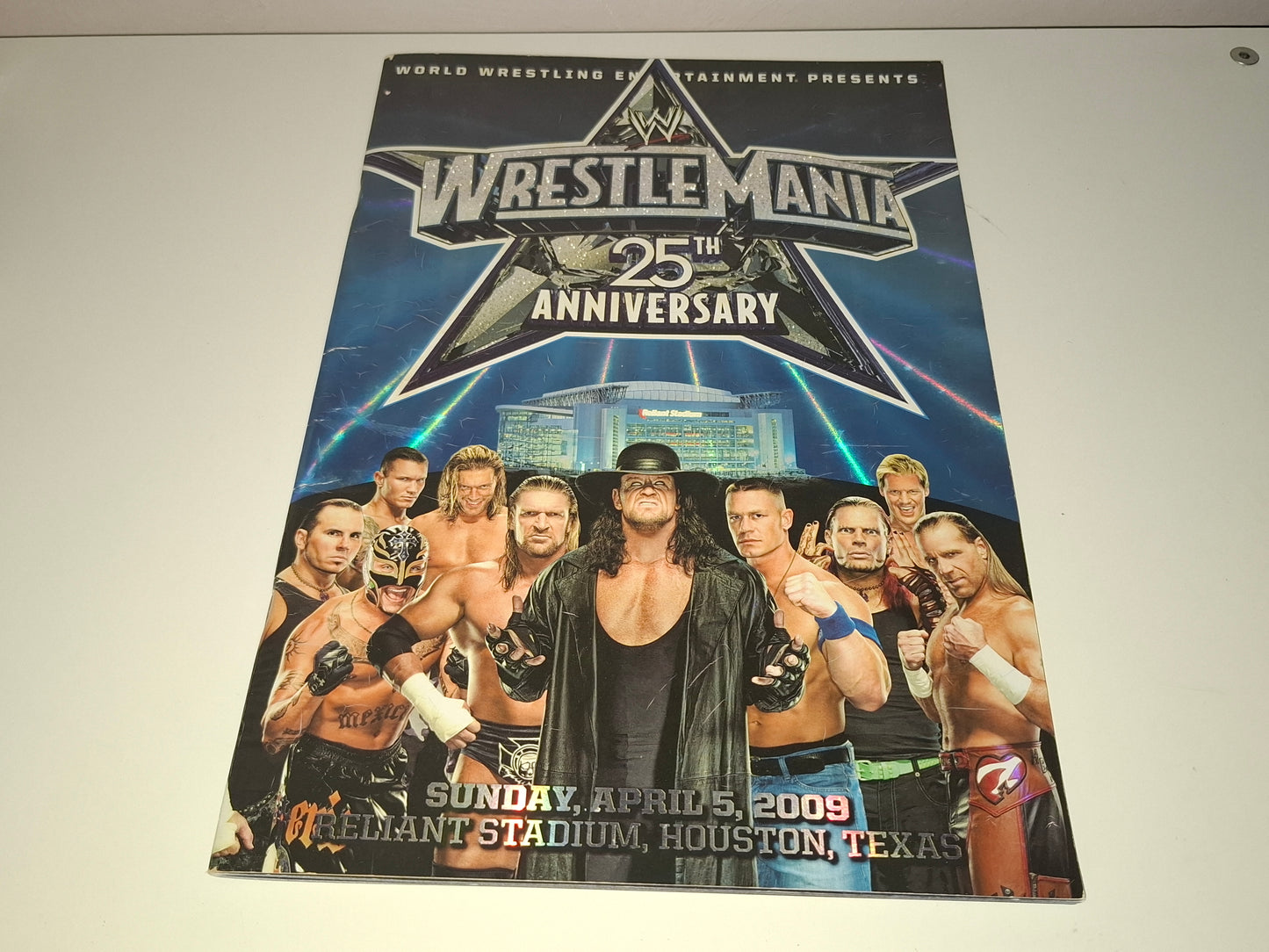 WWF / WWE Wrestling - Wrestlemania 25 - Official Event Program (2009)