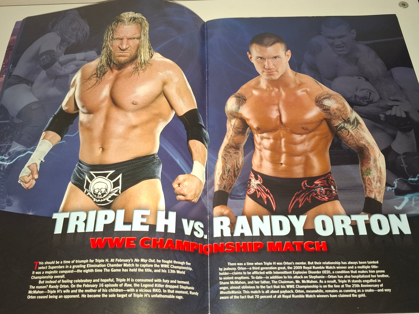 WWF / WWE Wrestling - Wrestlemania 25 - Official Event Program (2009)
