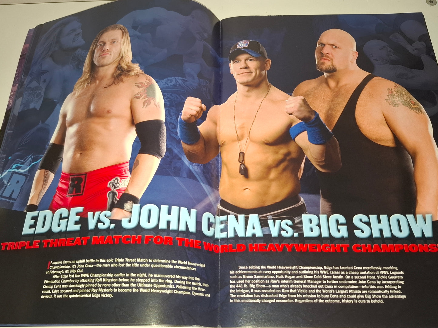 WWF / WWE Wrestling - Wrestlemania 25 - Official Event Program (2009)