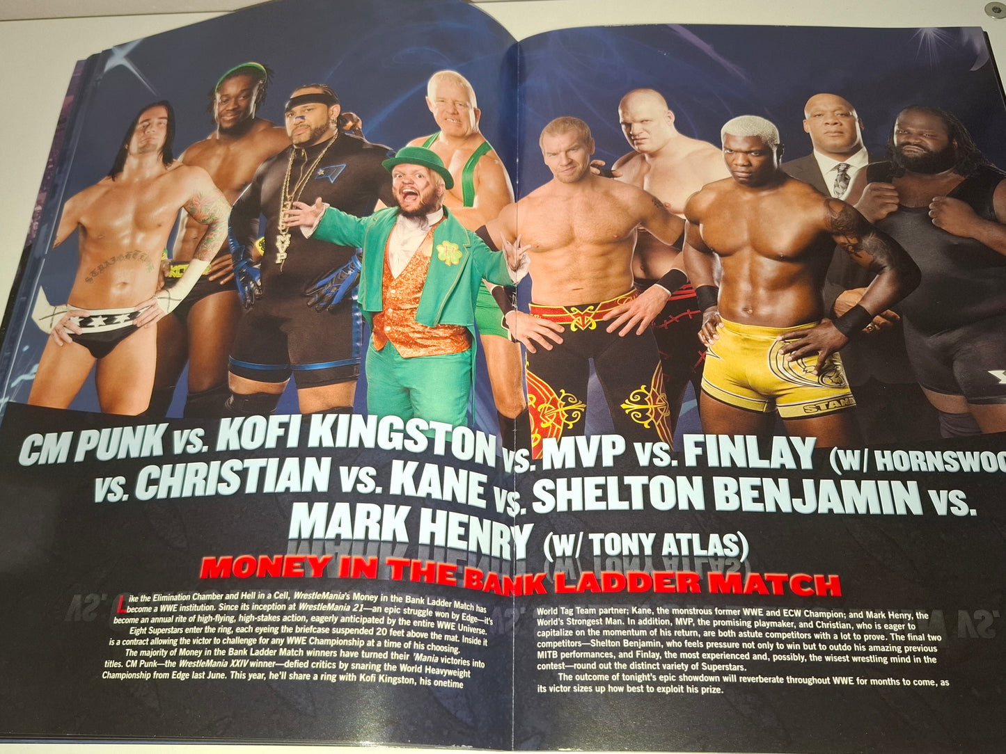WWF / WWE Wrestling - Wrestlemania 25 - Official Event Program (2009)
