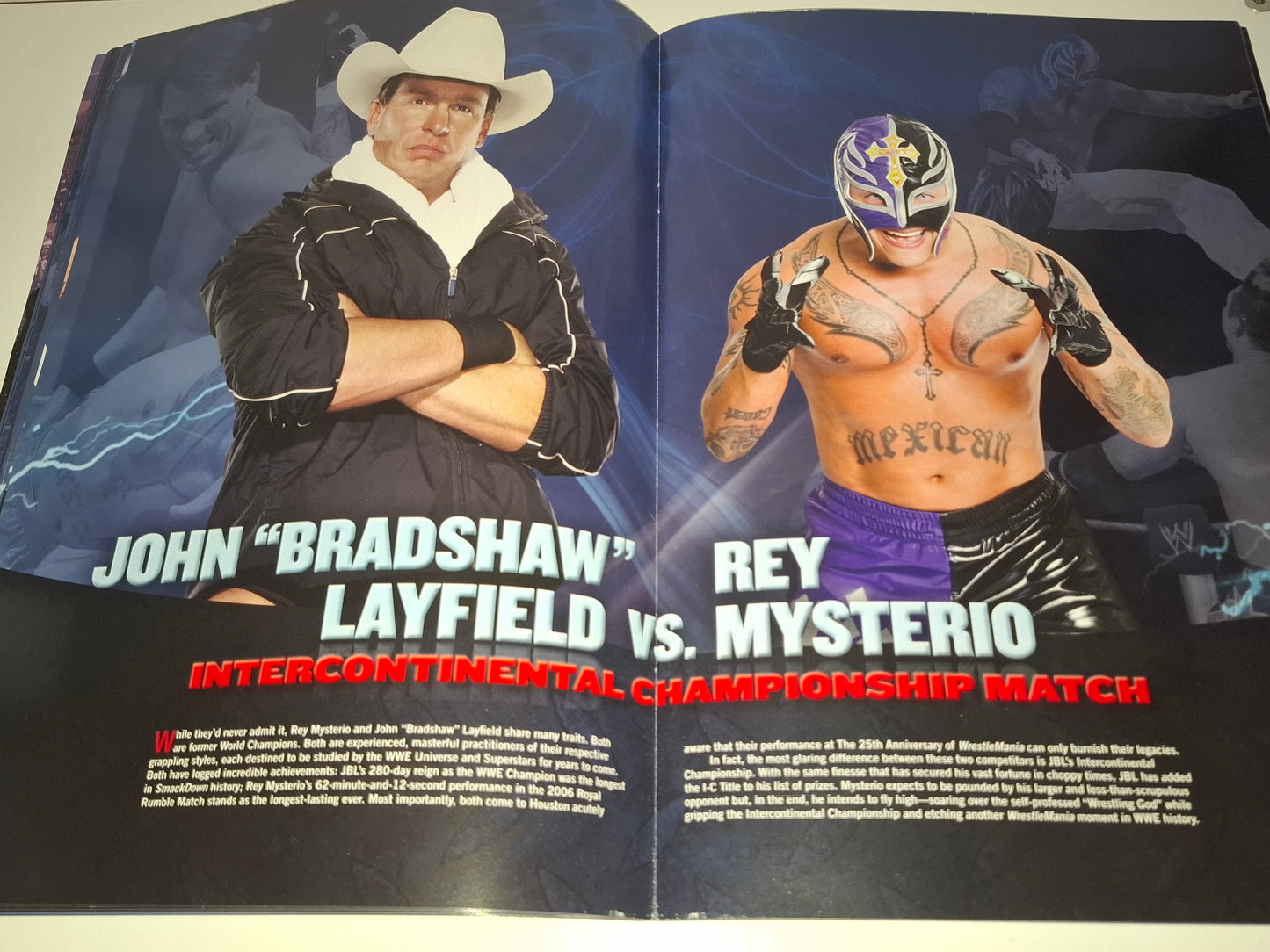 WWF / WWE Wrestling - Wrestlemania 25 - Official Event Program (2009)