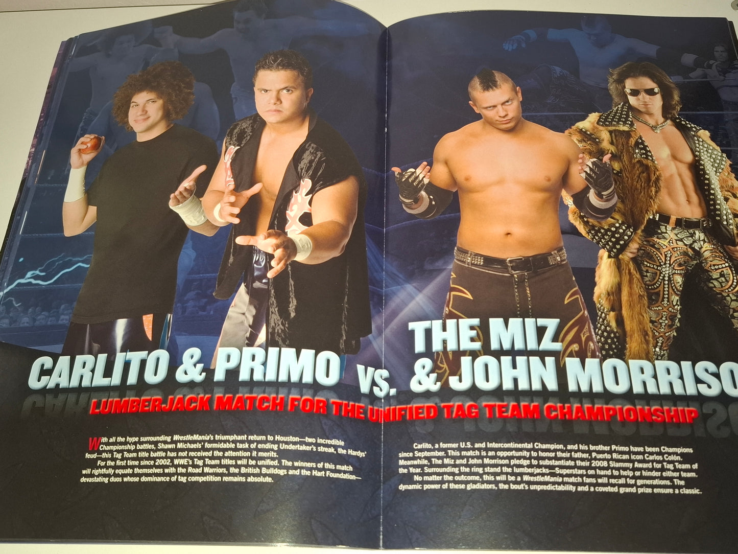 WWF / WWE Wrestling - Wrestlemania 25 - Official Event Program (2009)