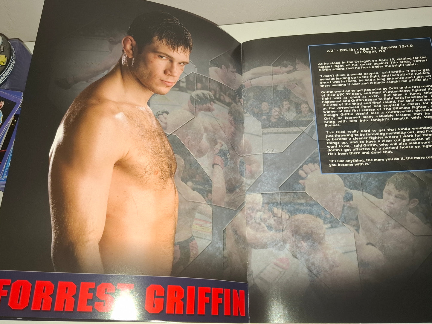 UFC 62 - Chuck Liddell Vs Babalu Sobral 2 - Official Event Program (2006)