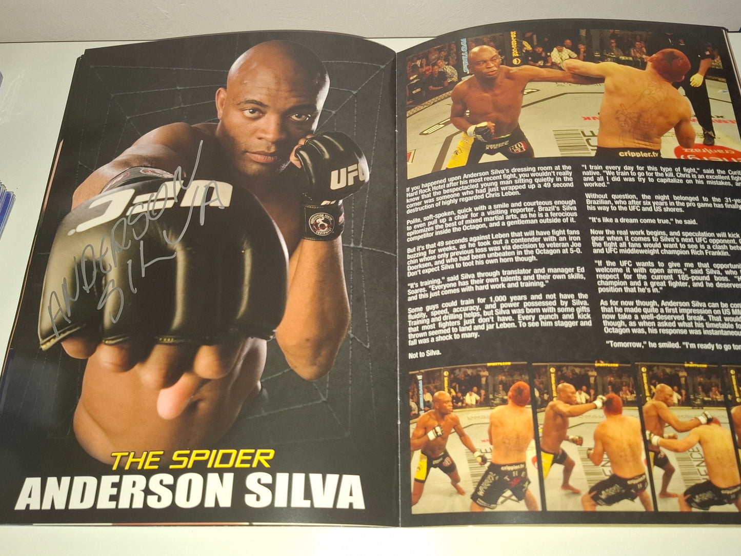 UFC 62 - Chuck Liddell Vs Babalu Sobral 2 - Official Event Program (2006)