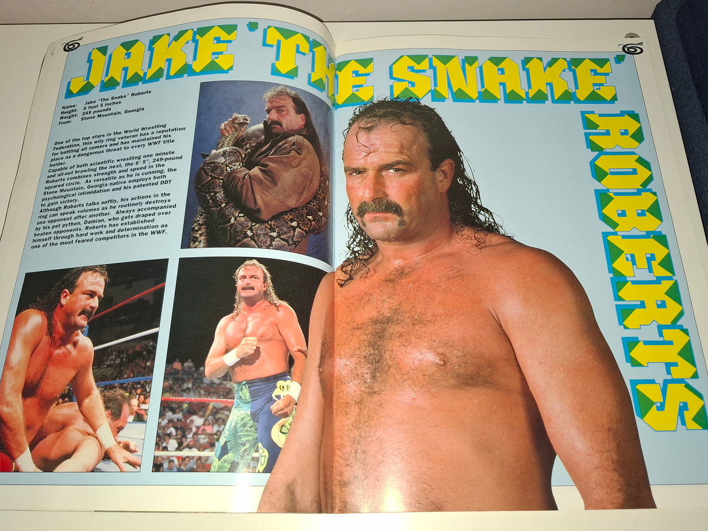 WWF Wrestling - Rampage European Tour 91 - Official Event Program (1991)