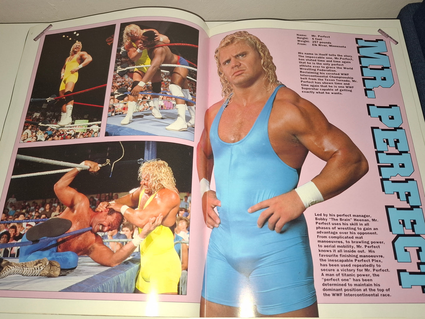 WWF Wrestling - Rampage European Tour 91 - Official Event Program (1991)