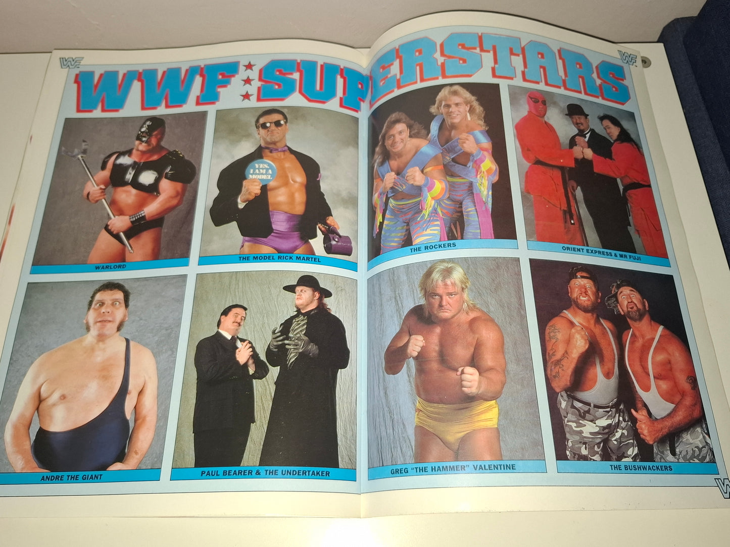 WWF Wrestling - Rampage European Tour 91 - Official Event Program (1991)