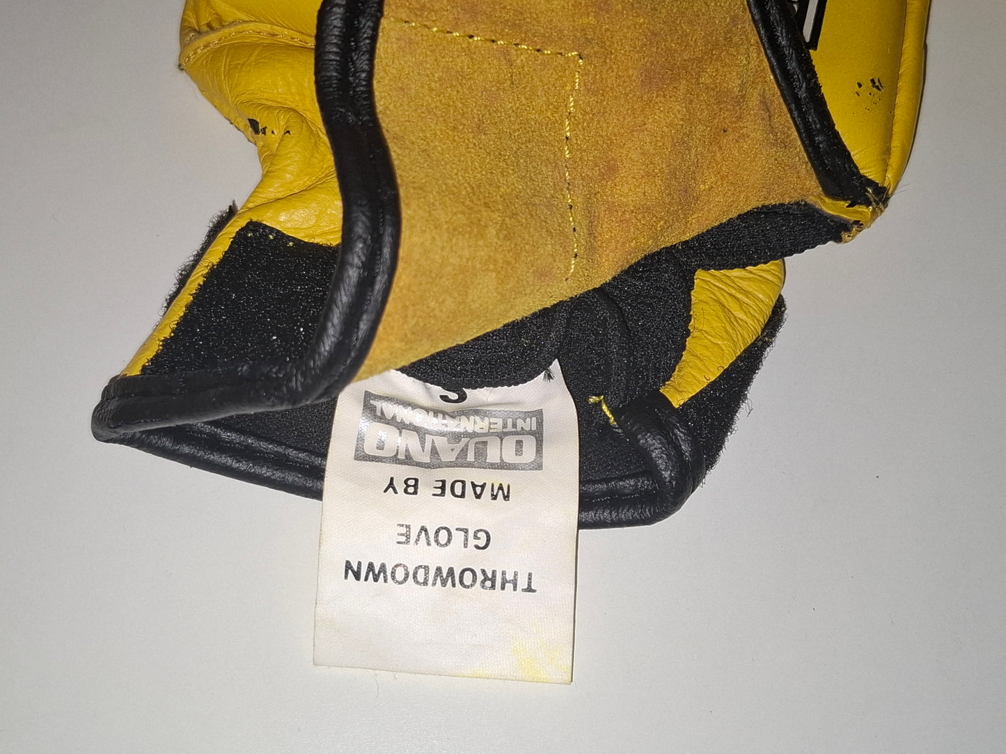 Cage Warriors Official MMA Gloves - V1 - Yellow - Size S - Ouano / Thowdown [SALE]