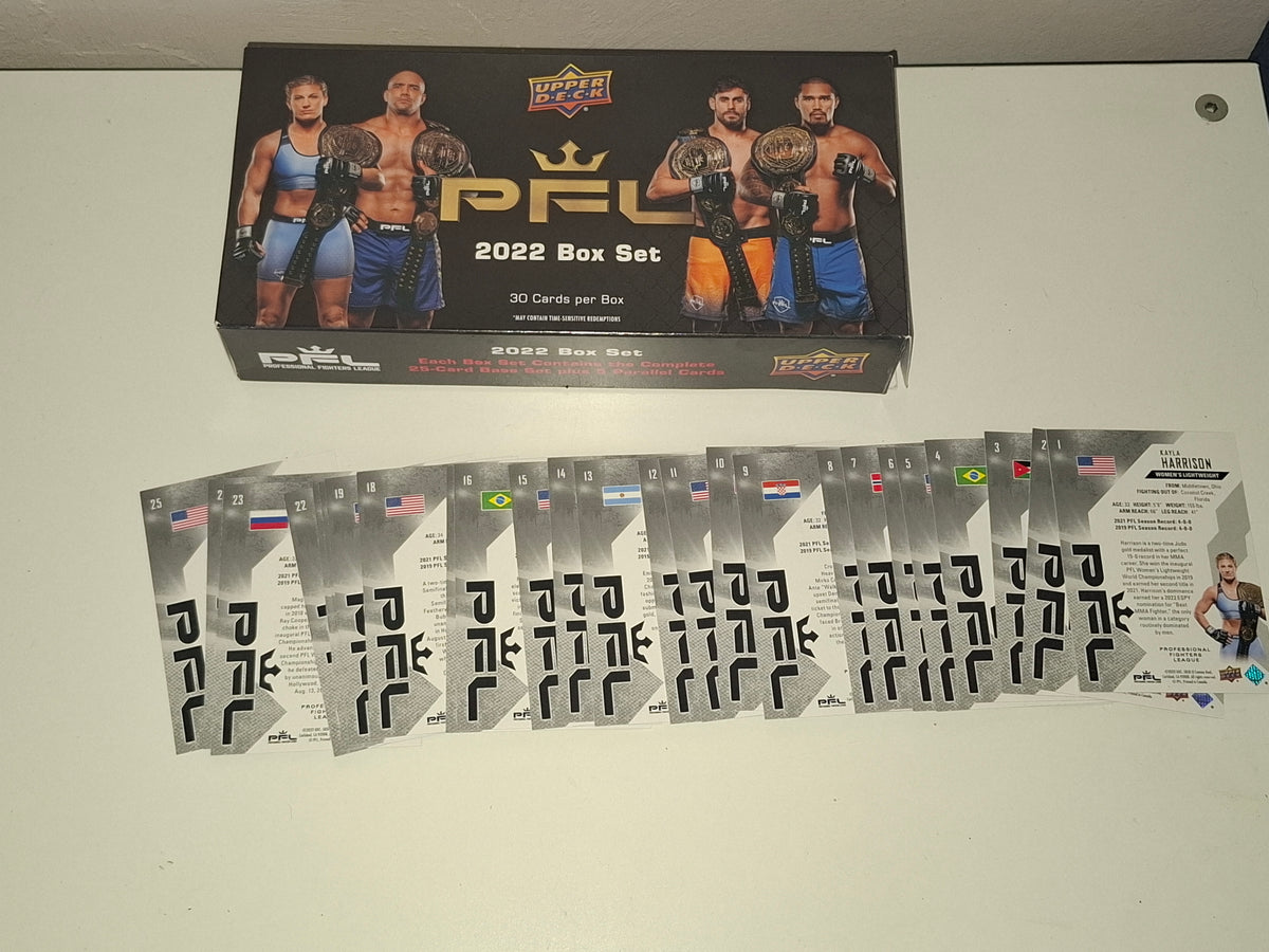 2022 Upper Deck PFL Official Trading Cards - Base Set