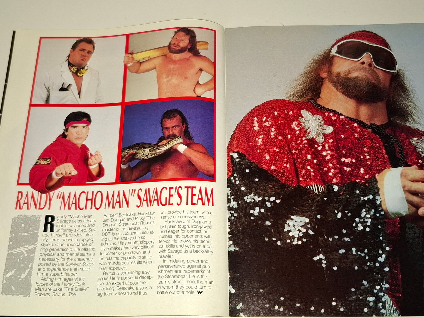 WWF Wrestling - Survivor Series 87 - Official Event Program (1987)