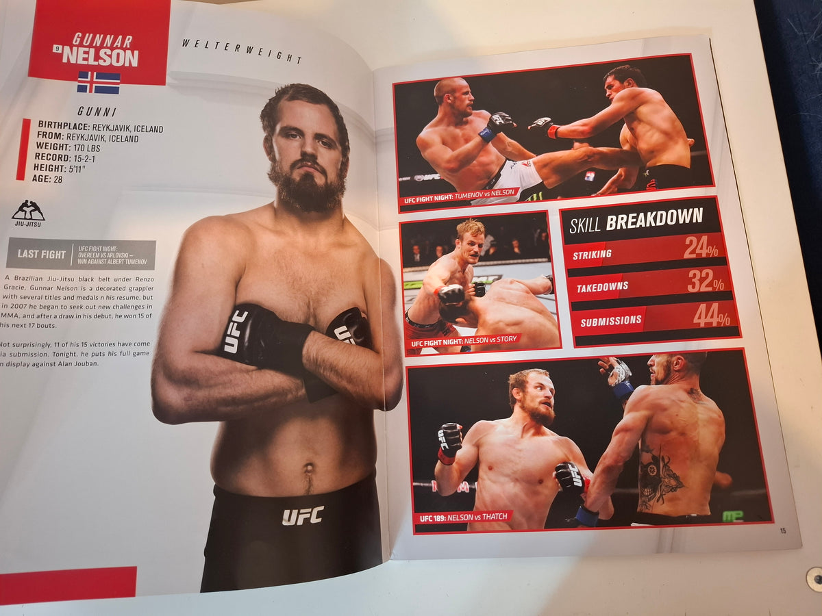 UFC Fight Night 107 (UK) - Manuwa Vs Anderson - Official Event Program (2017)