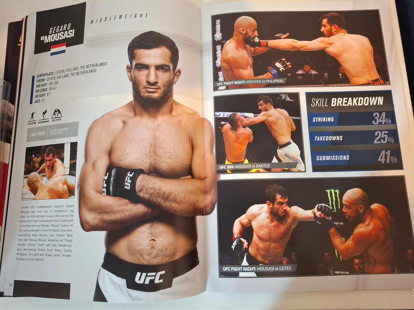 UFC 204 (UK) - Bisping Vs Henderson 2 - Official Event Program (2016)