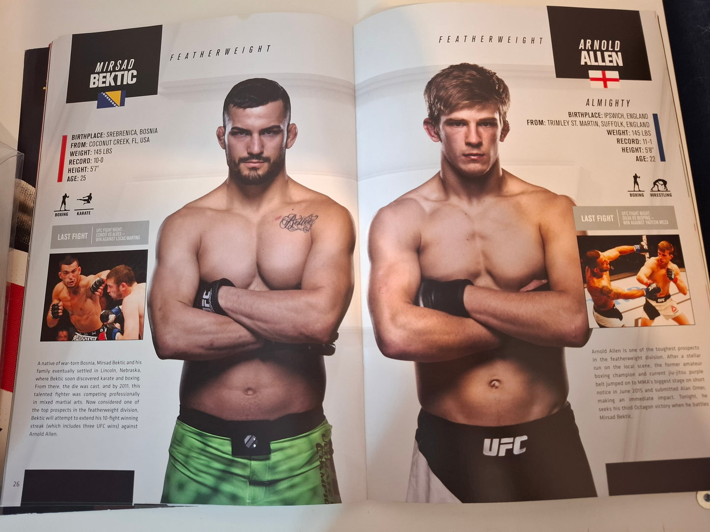 UFC 204 (UK) - Bisping Vs Henderson 2 - Official Event Program (2016)