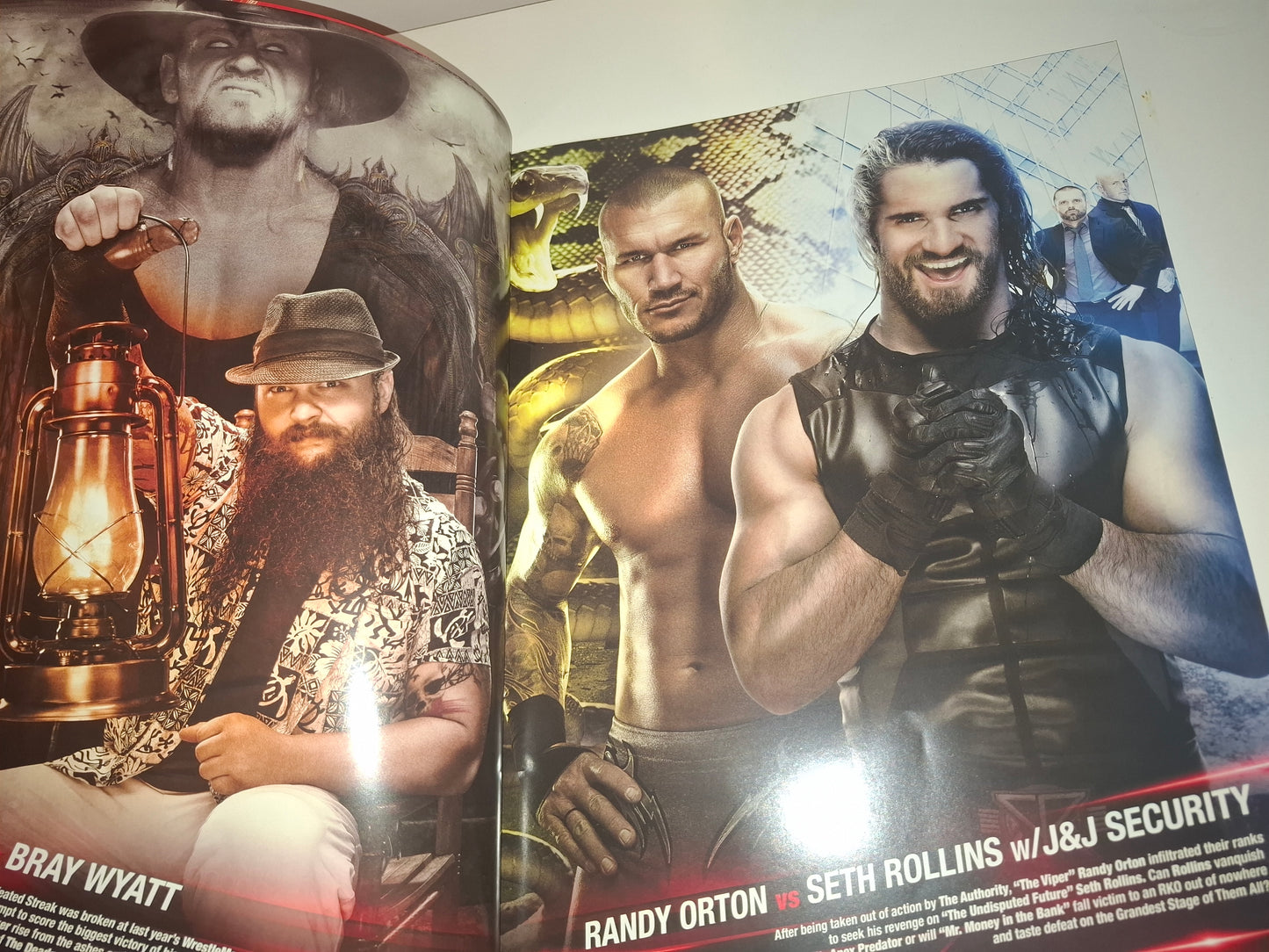 WWF / WWE Wrestling - Wrestlemania 31 - Official Event Program (2015)