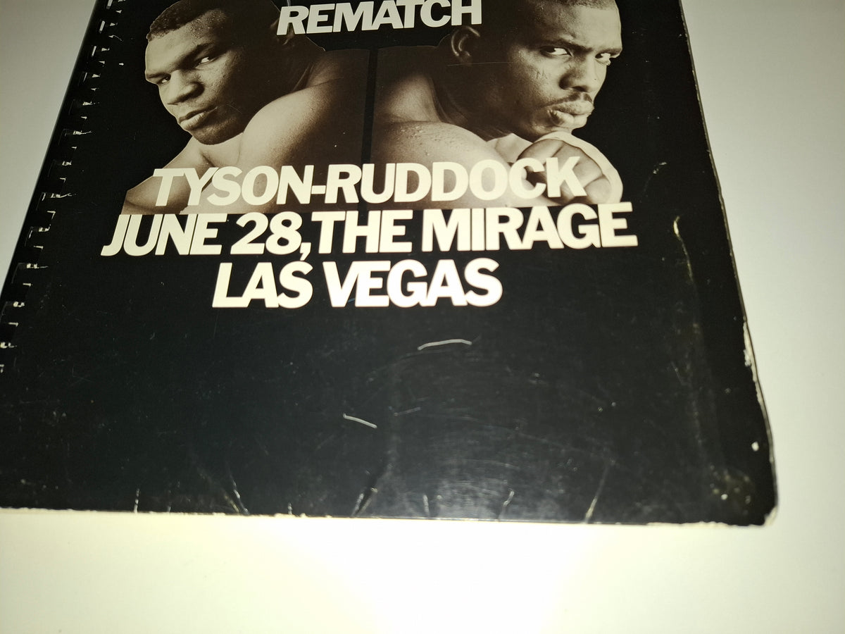 Mike Tyson Vs Razor Ruddock 2 - Official Boxing Event Press Kit / Media pack (1991)