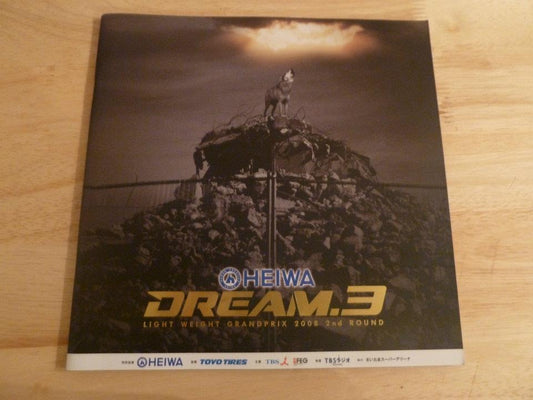 DREAM 3 - Lightweight GP 2nd Round (2008) - Official Event Program