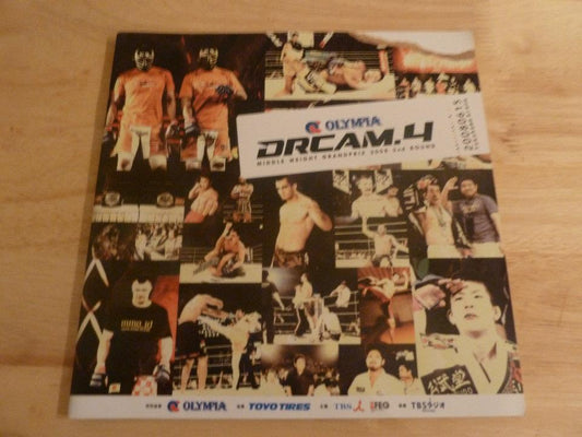 DREAM 4 - Middleweight GP 2nd Round (2008) - Official Event Program