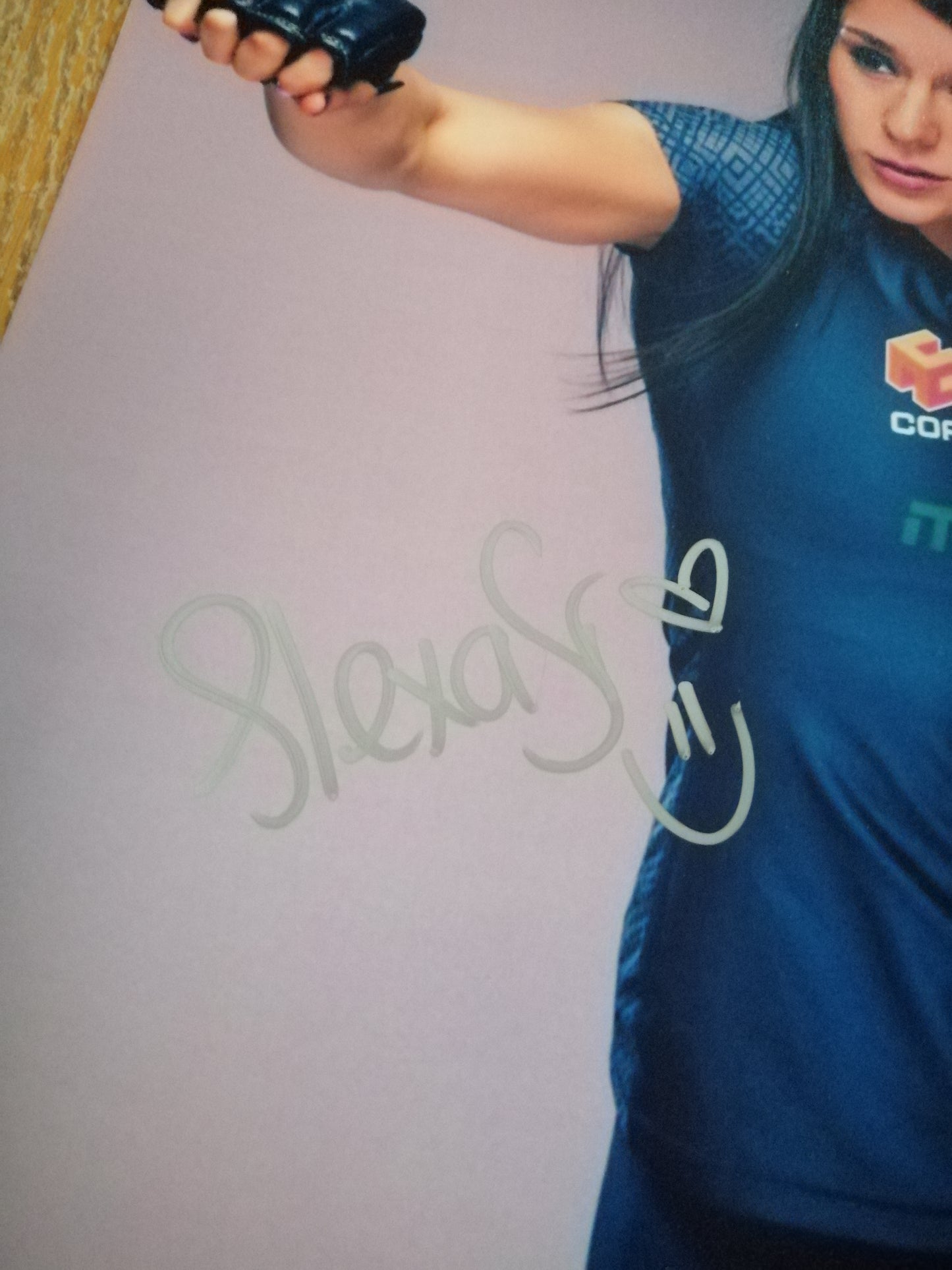 11"x14" Signed Photo - Alexa Grasso - Invicta [AUTOGRAPHED]