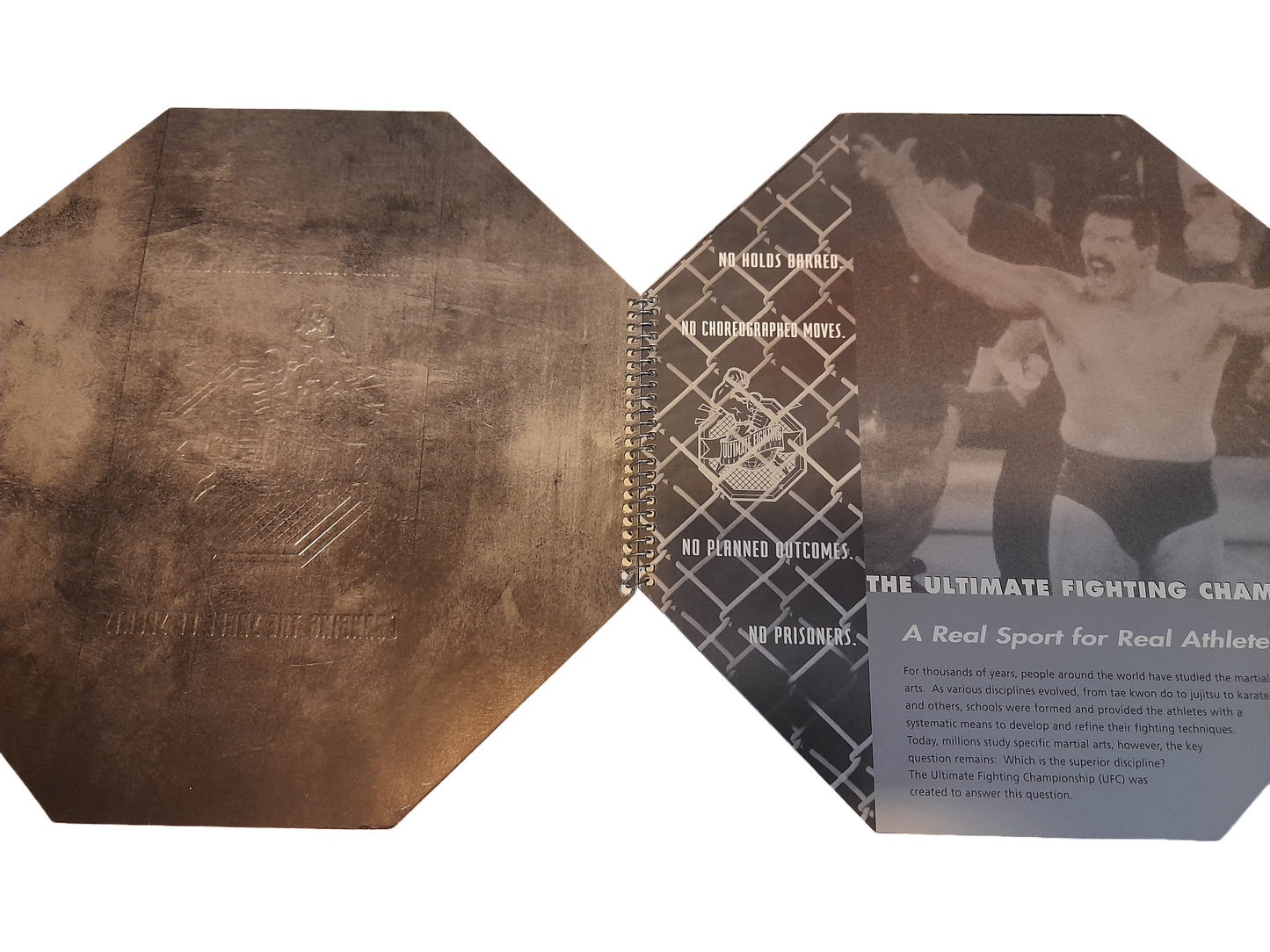 Vintage UFC Ultimate Fighting Championship SEG Promotional Booklet (1996)